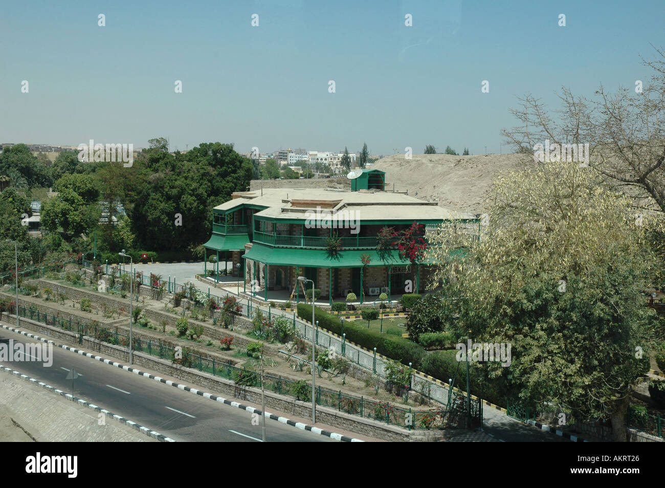 English colonial house Aswan Egypt Stock Photo Alamy