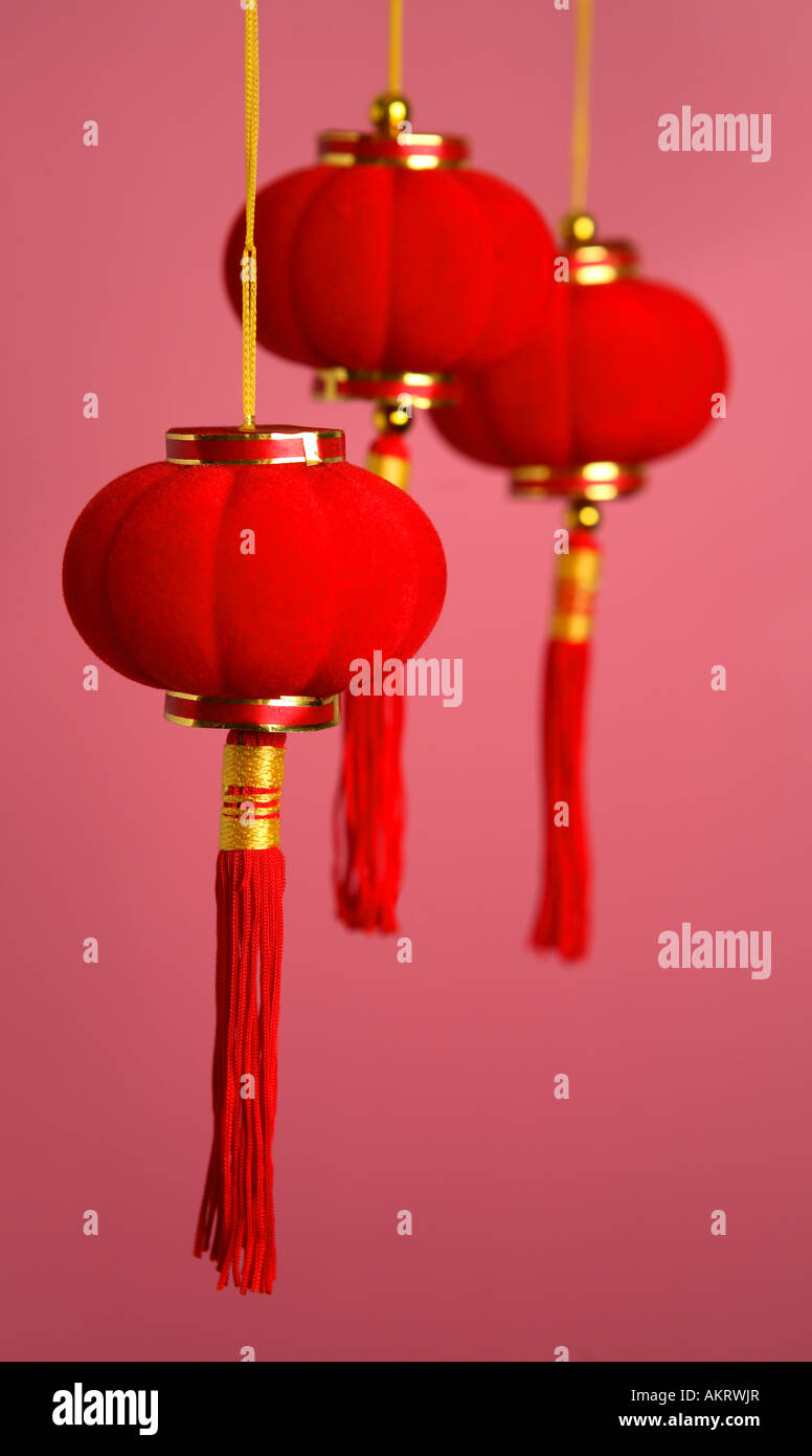 Chinese Red Lantern Stock Photo - Alamy