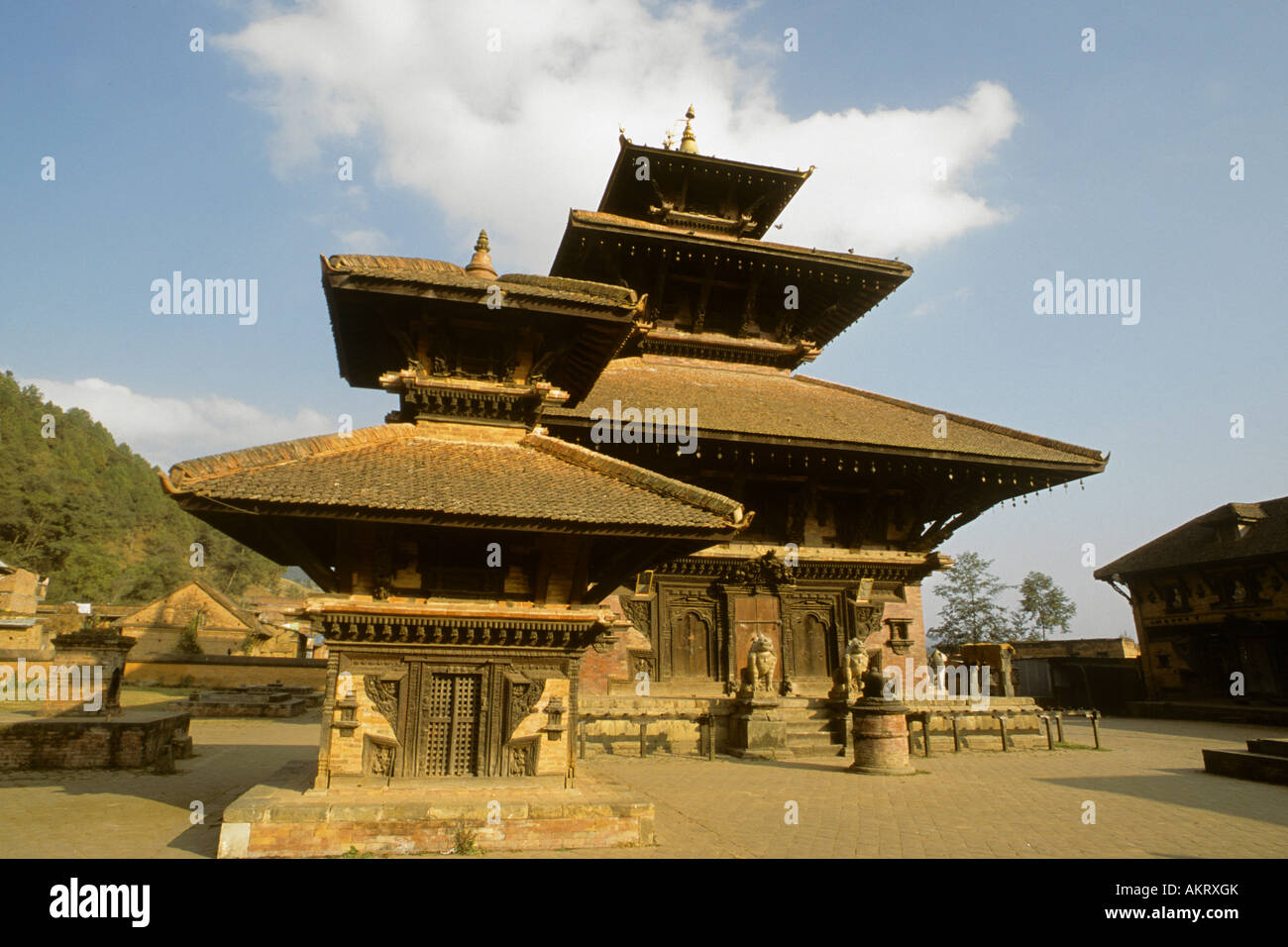Nepal Panauti Indresvar Mahadev hindu temple Stock Photo