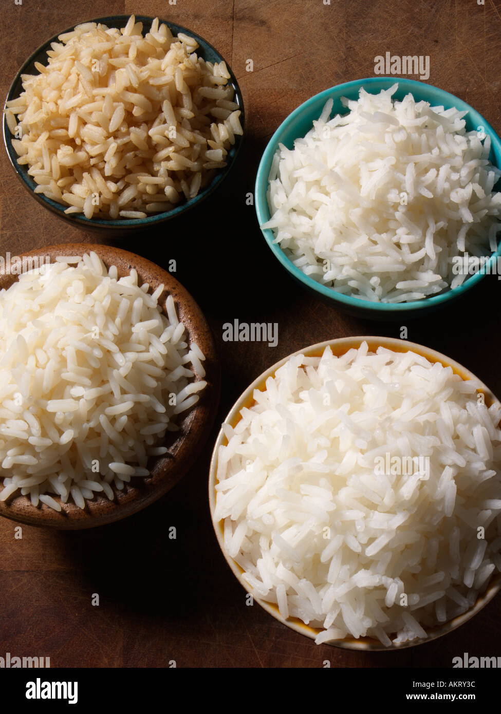 Brown wholegrain basmati rice hi-res stock photography and images - Alamy