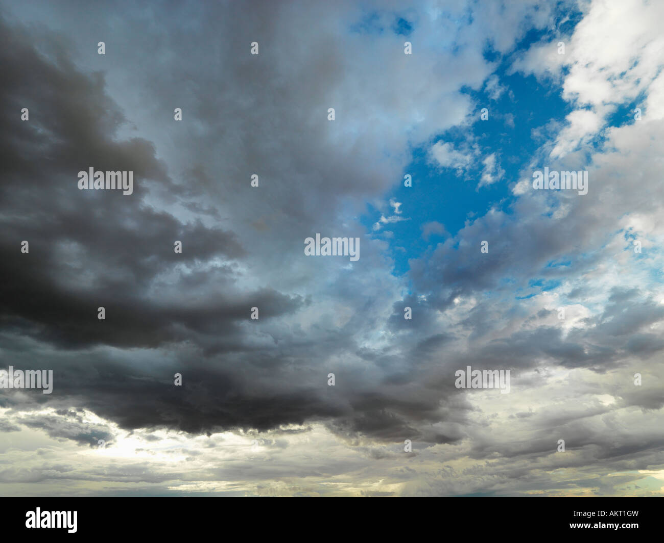 Cloud formations in sky Stock Photo - Alamy