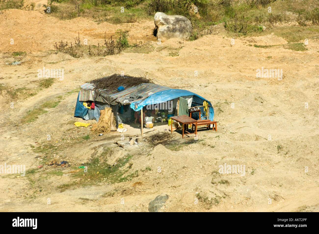 NEPAL ASIA Kathmandu Valley living conditions of the people home house