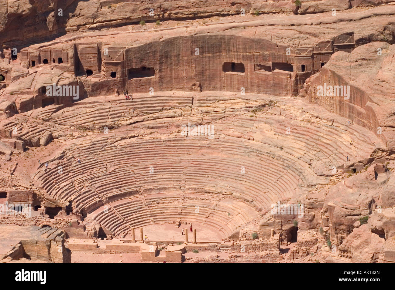 Petra tombs from above hi-res stock photography and images - Alamy