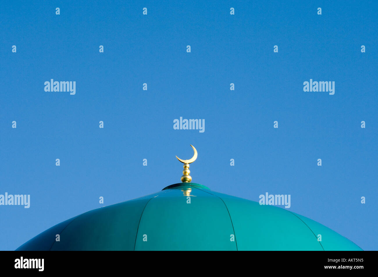 Roof of Mosque Sheffield Stock Photo