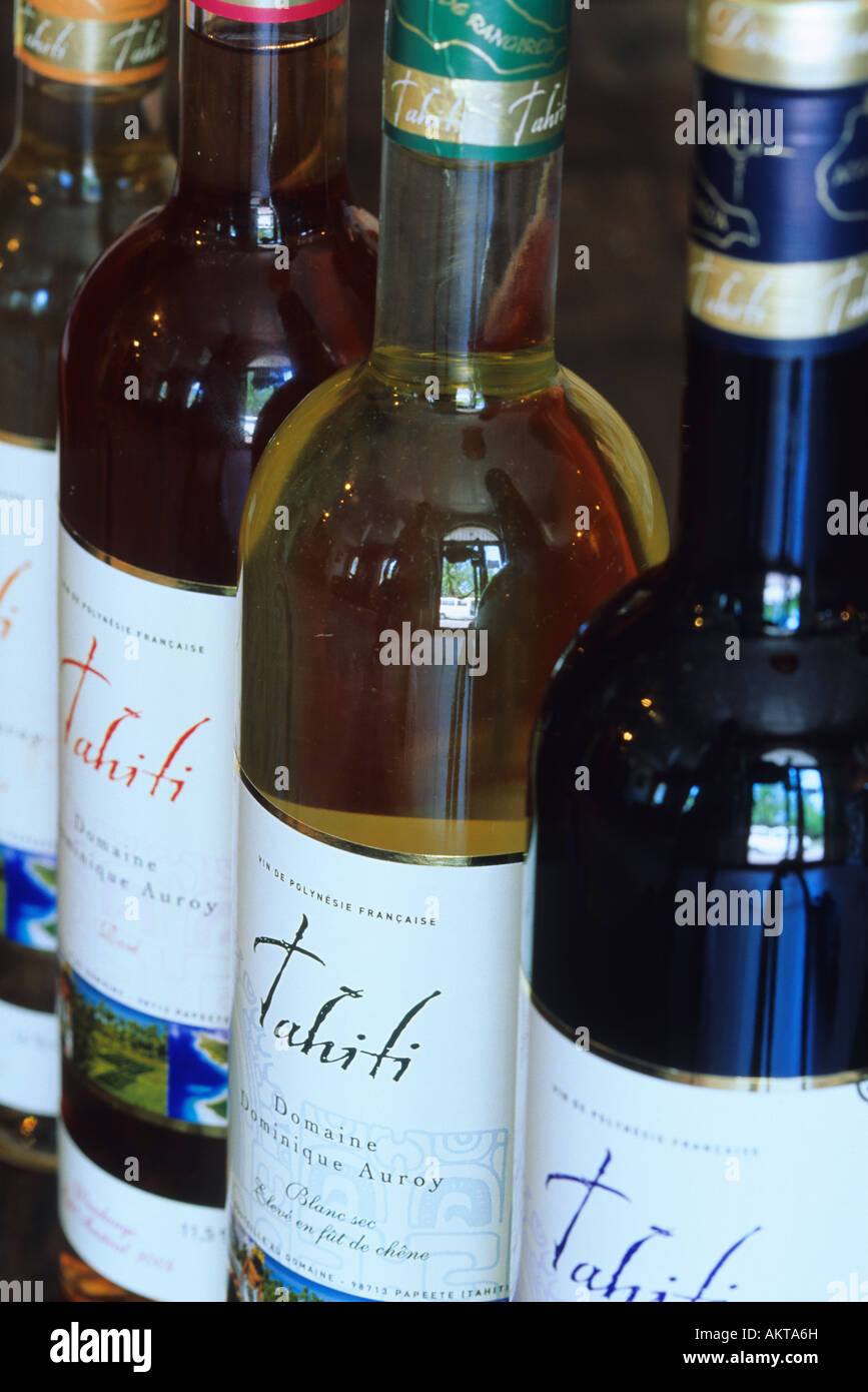 France, French Polynesia, Tuamotu archipelago, Rangiroa, wines of the