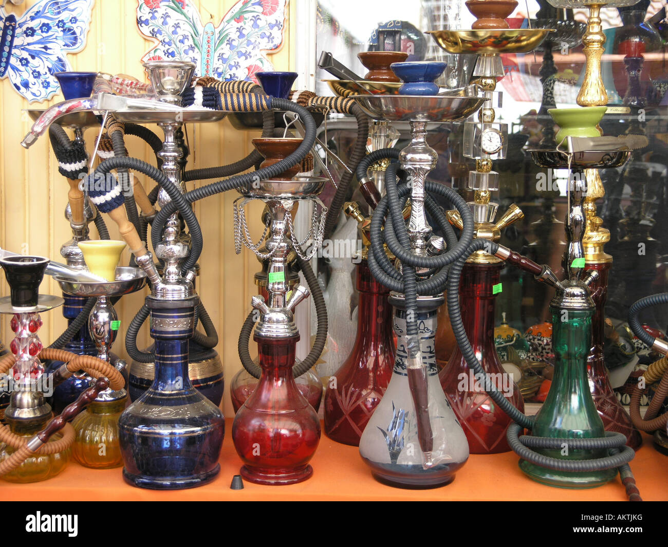 Bubble Pipes in Turkey Stock Photo Alamy