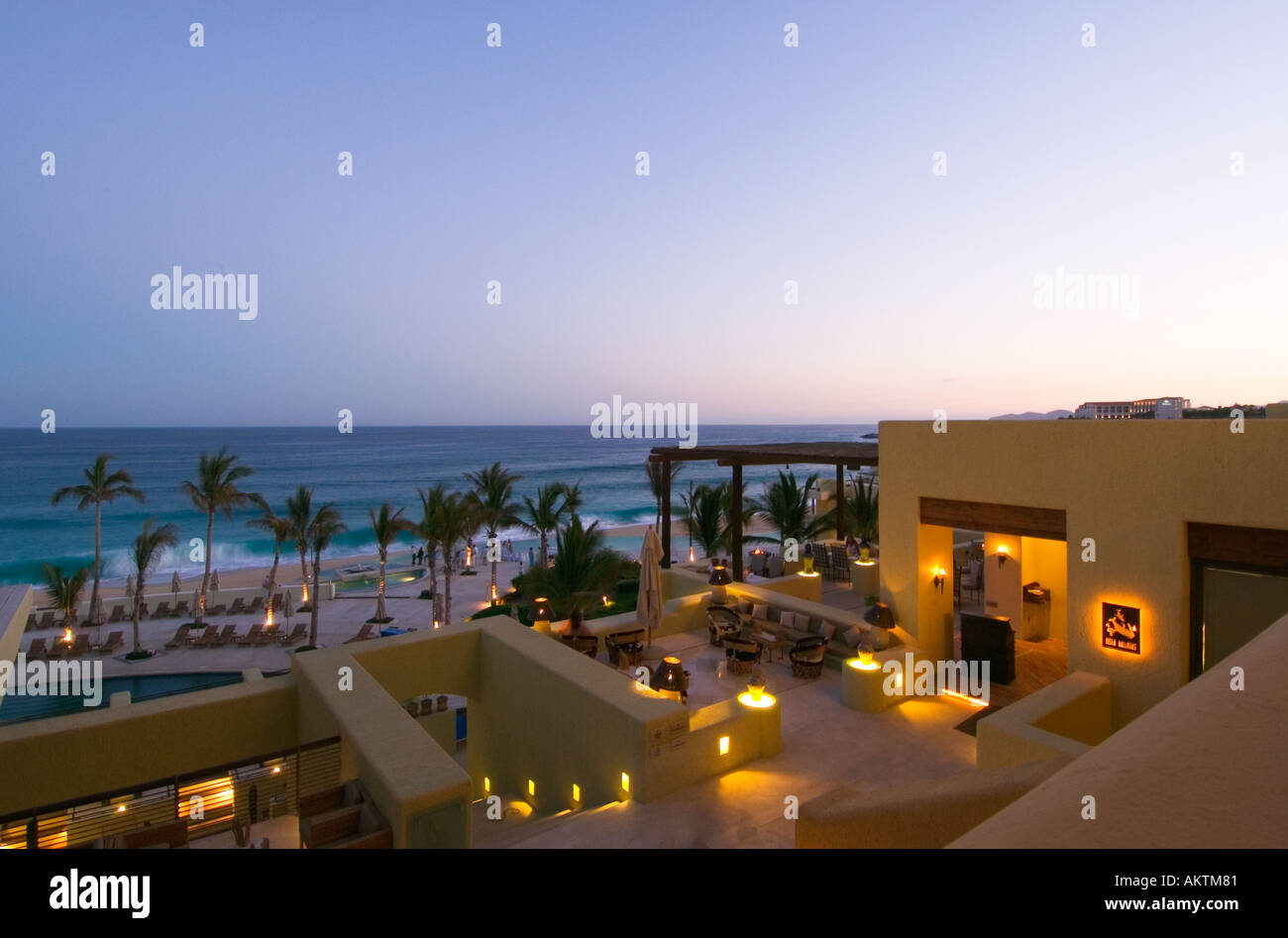 Terrace Marquis Los Cabo Beach Resort and Spa Stock Photo