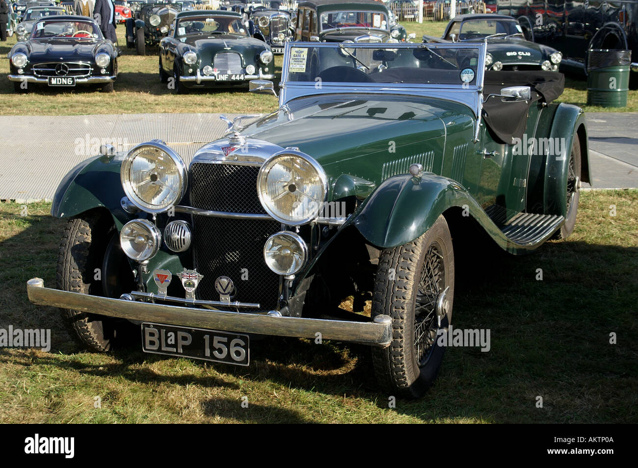 Alvis sports roadster Stock Photo - Alamy