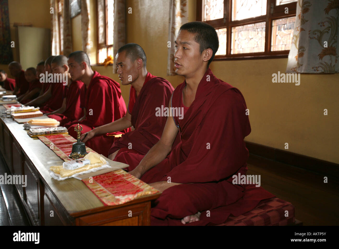 Tibetan monks in Kathmandu Nepal The majority of monks in Nepal are