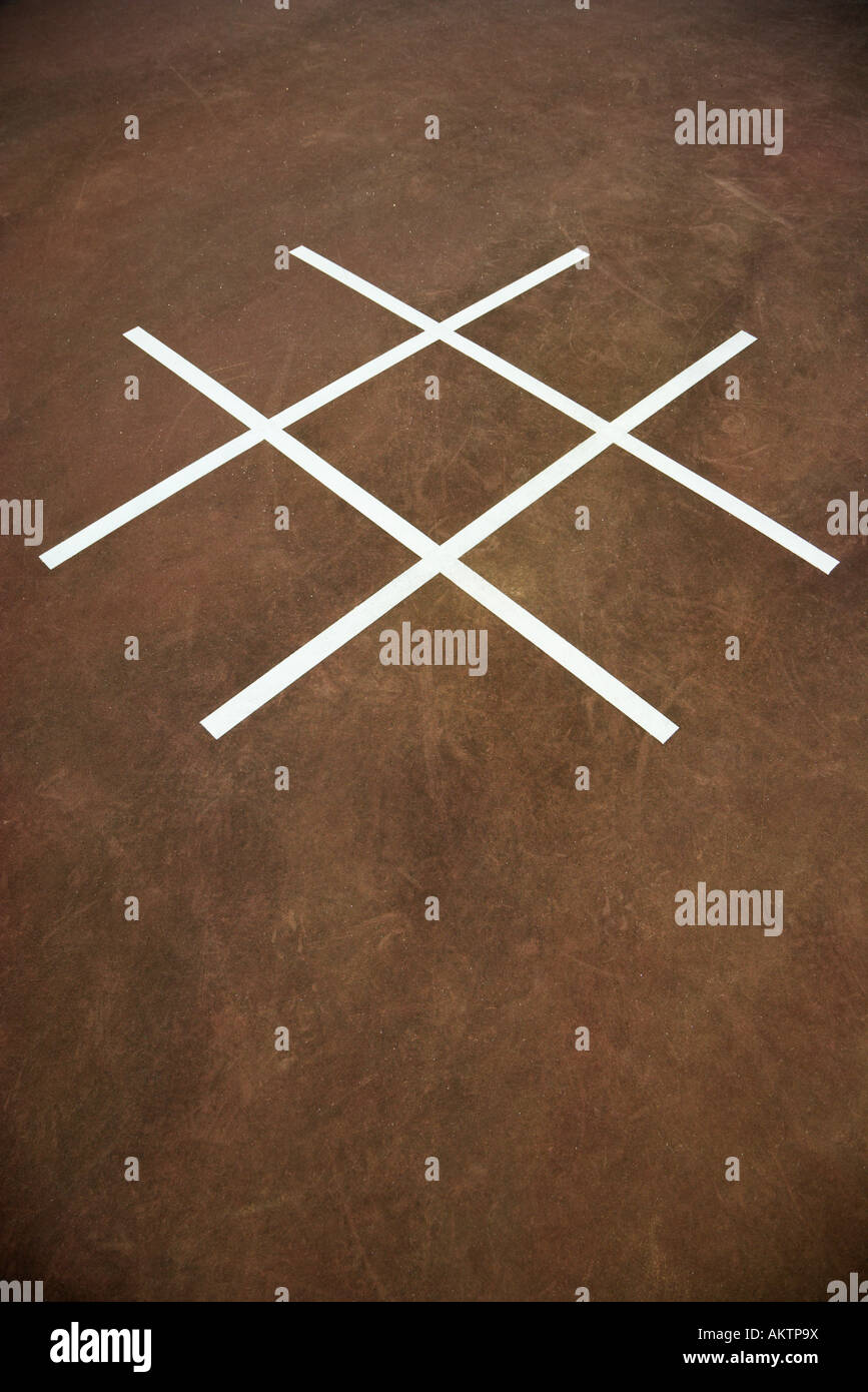 Tic tac toe game on playground concrete Stock Photo Alamy