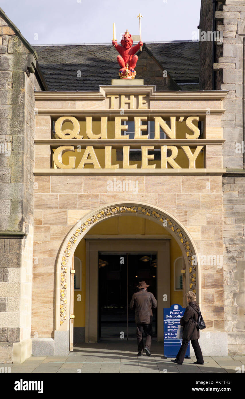 The Queens Gallery Palace of Holyroodhouse, Holyrood Palace, Edinburgh Stock Photo Alamy