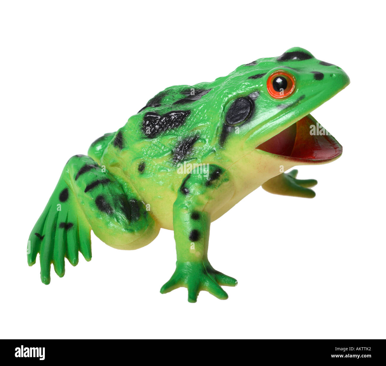 Squeaky Toy Frog Stock Photo - Alamy