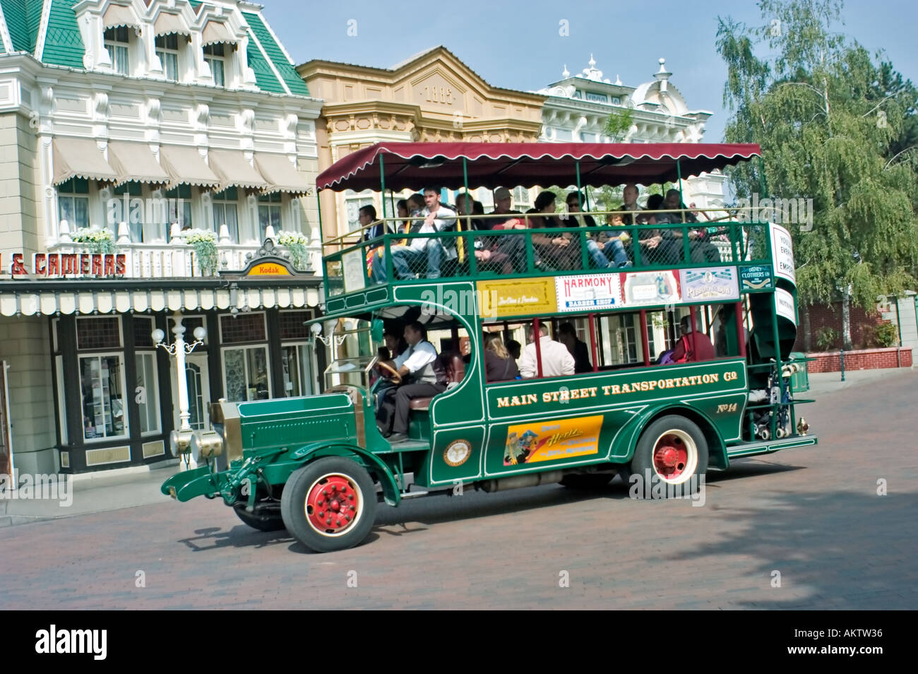 Paris FRANCE, Amusement Park Disneyland Paris Old Fashioned