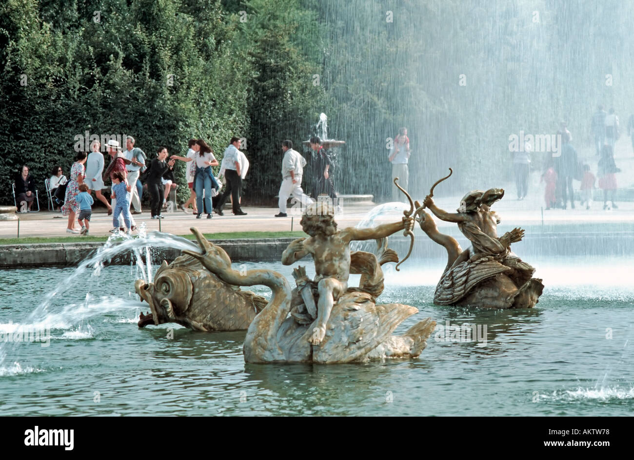 Versailles France, "Neptune Fountain" "Grands Eaux Musicales" Festival