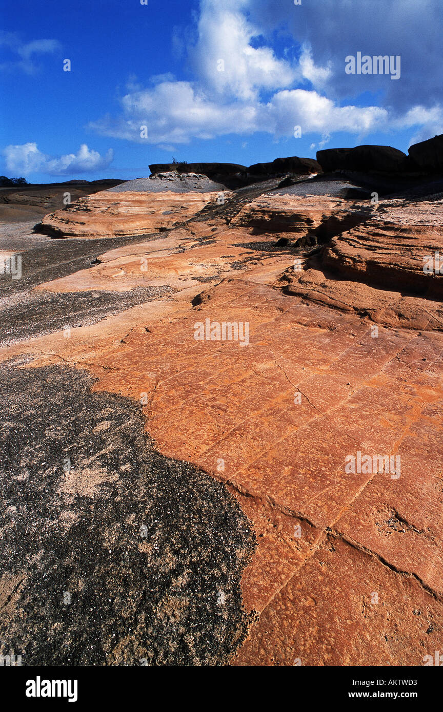 coloured volcanic rocks Stock Photo - Alamy