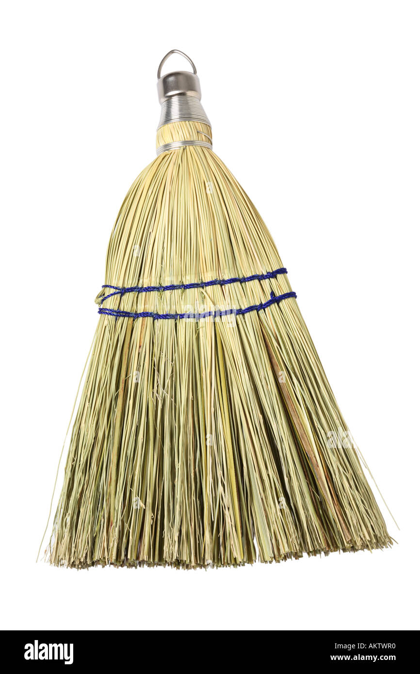 Hand held broom Stock Photo Alamy
