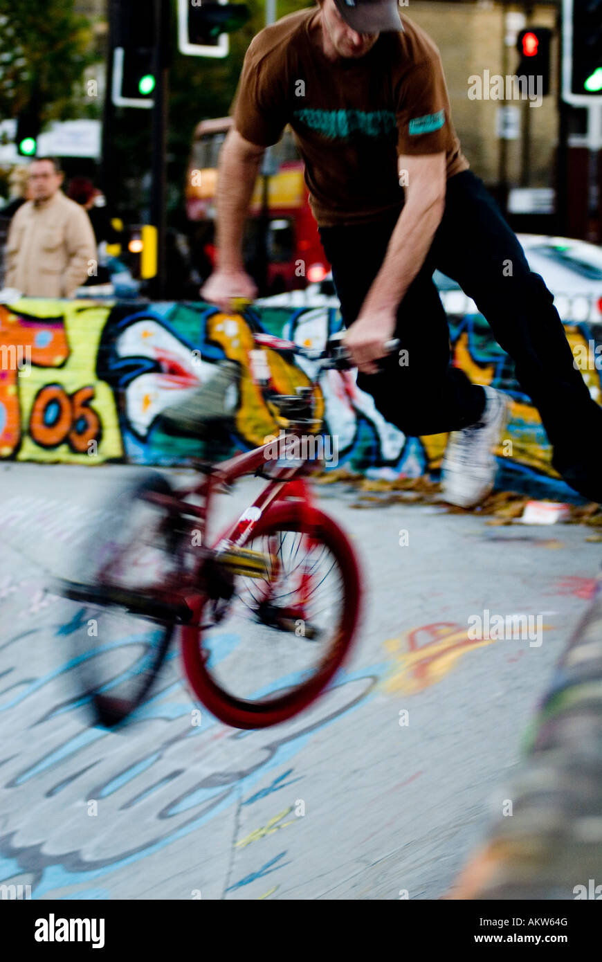 Freestyle bmx blur hi-res stock photography and images - Alamy