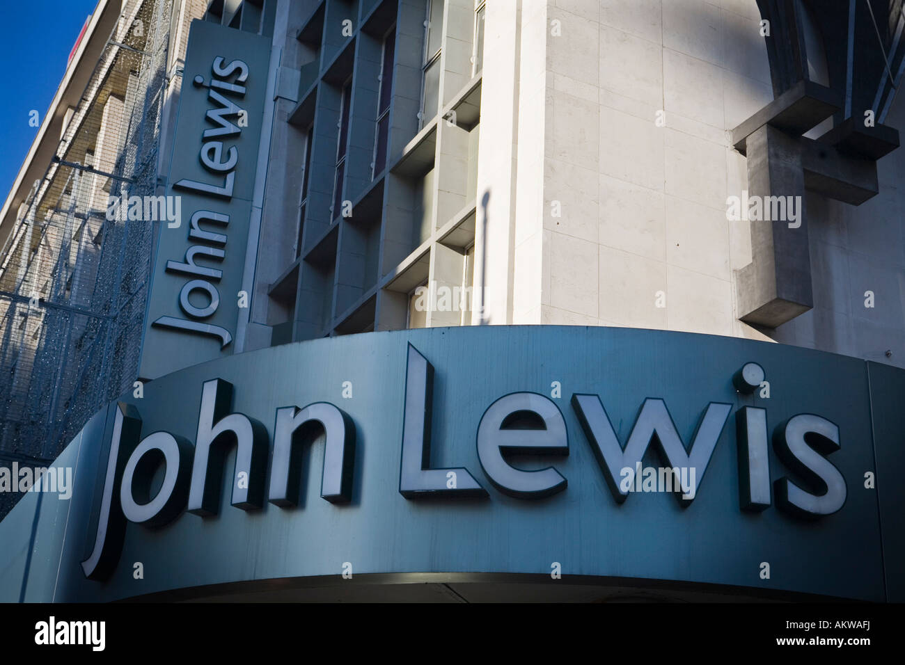 John Lewis department store on Oxford Street London Stock Photo Alamy