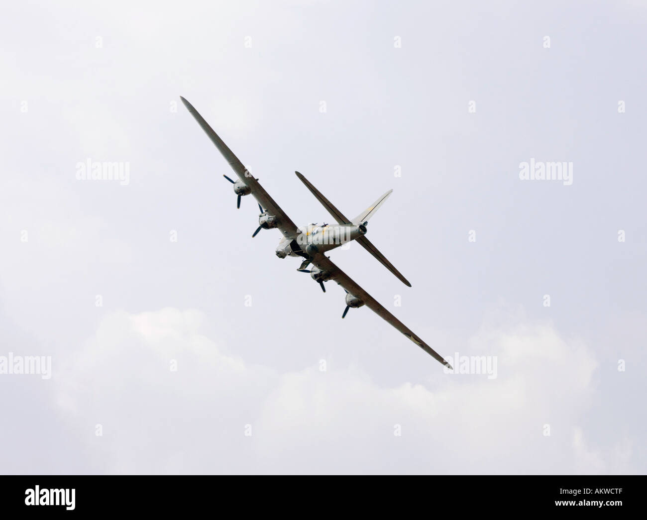 The Famous Sally B B-17 Bomber At Rougham Airshow August 2006 In ...