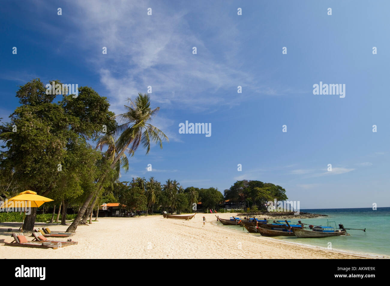Thailand, Phi Phi Don Island, Laem Tong beach Stock Photo Alamy