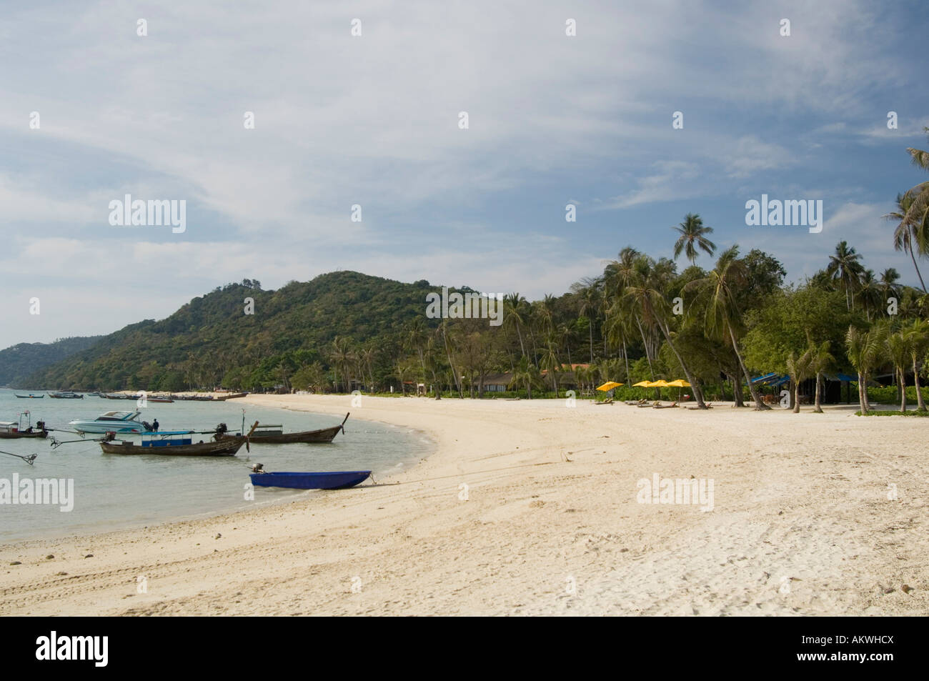 Thailand, Phi Phi Don Island, Laem Tong beach Stock Photo Alamy