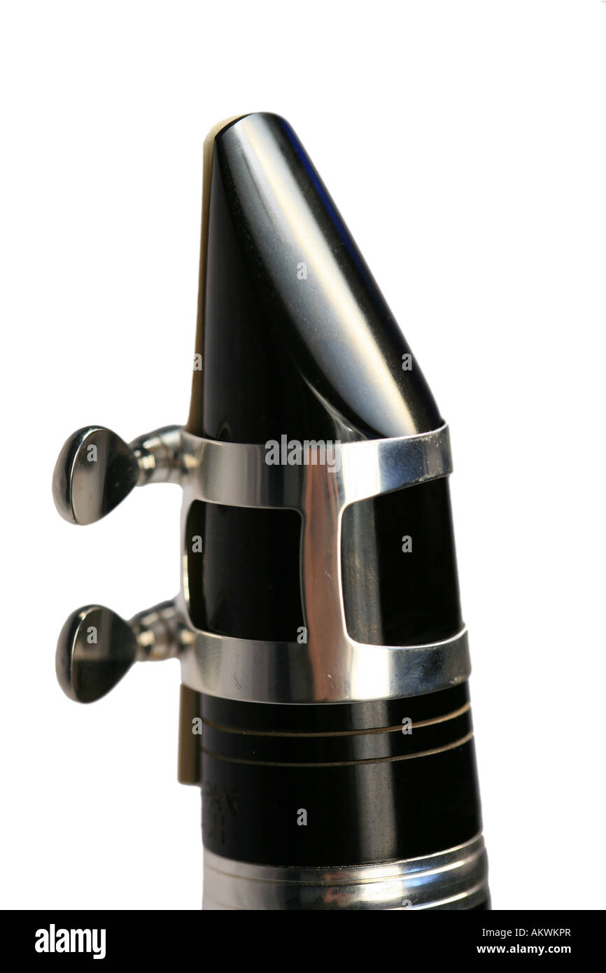 Closeup of mouthpiece isolated on white Stock Photo Alamy