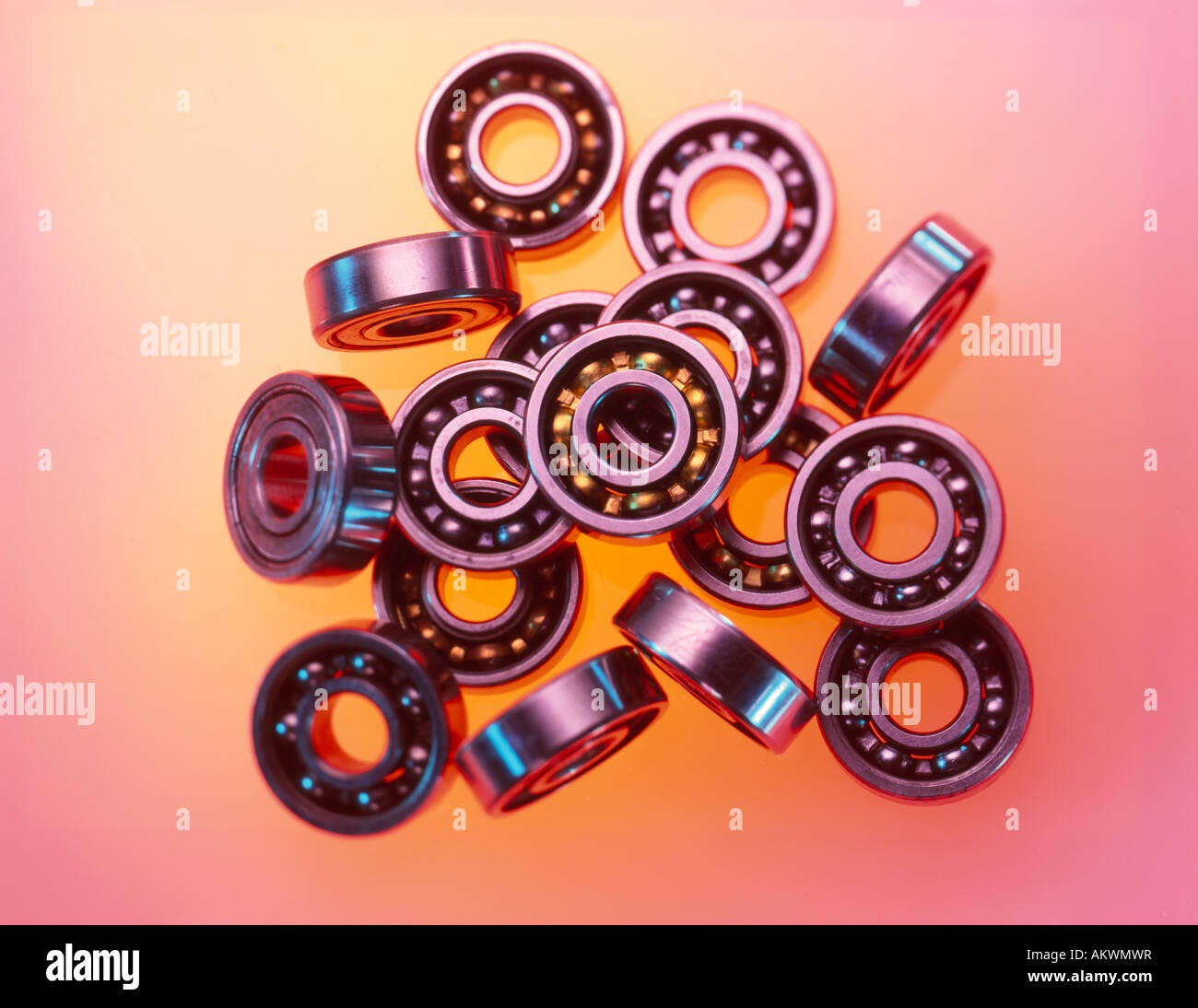 Ball Bearings, closeup Stock Photo Alamy
