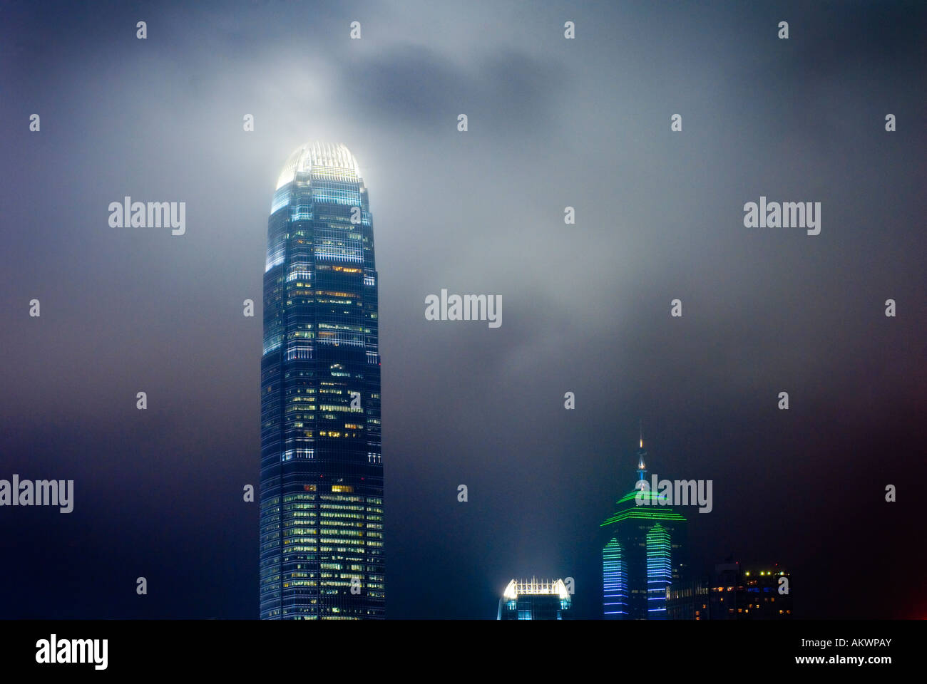 IFC2 Tower, Hong Kong, China, Asia Stock Photo