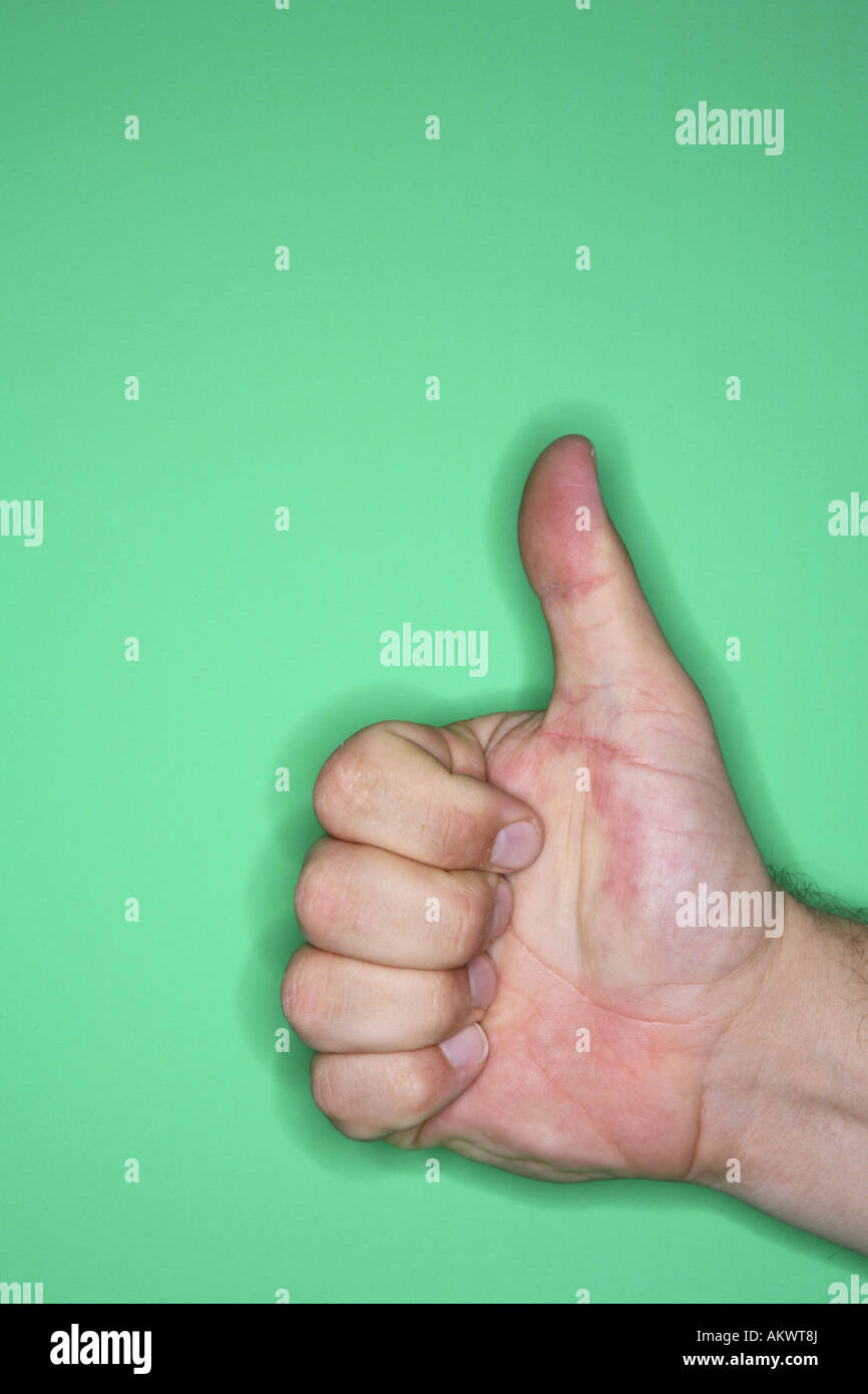 Thumbs up Stock Photo
