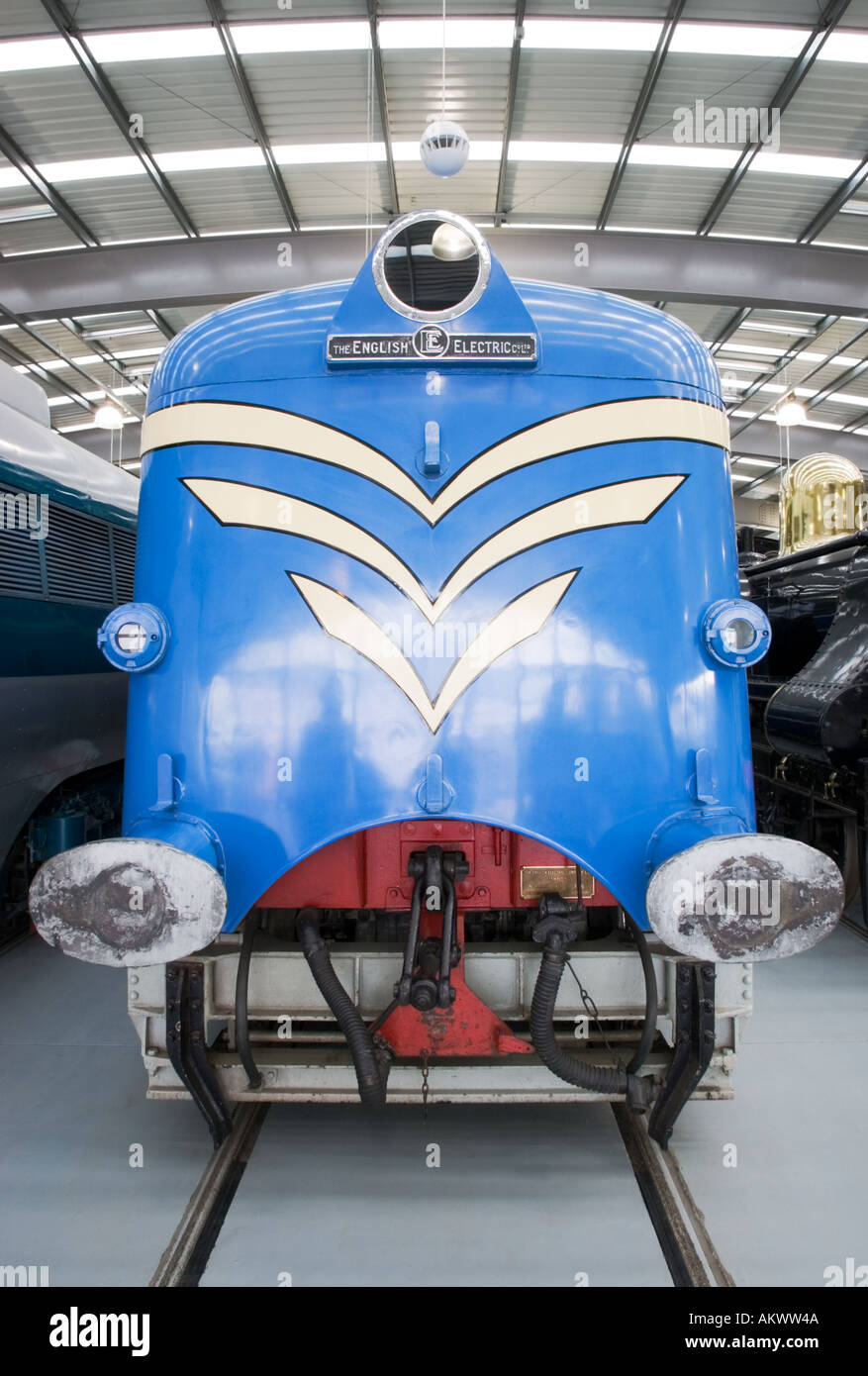 The Deltic Prototype locomotive at Locomotion museum Shildon County Durham England UK Stock Photo