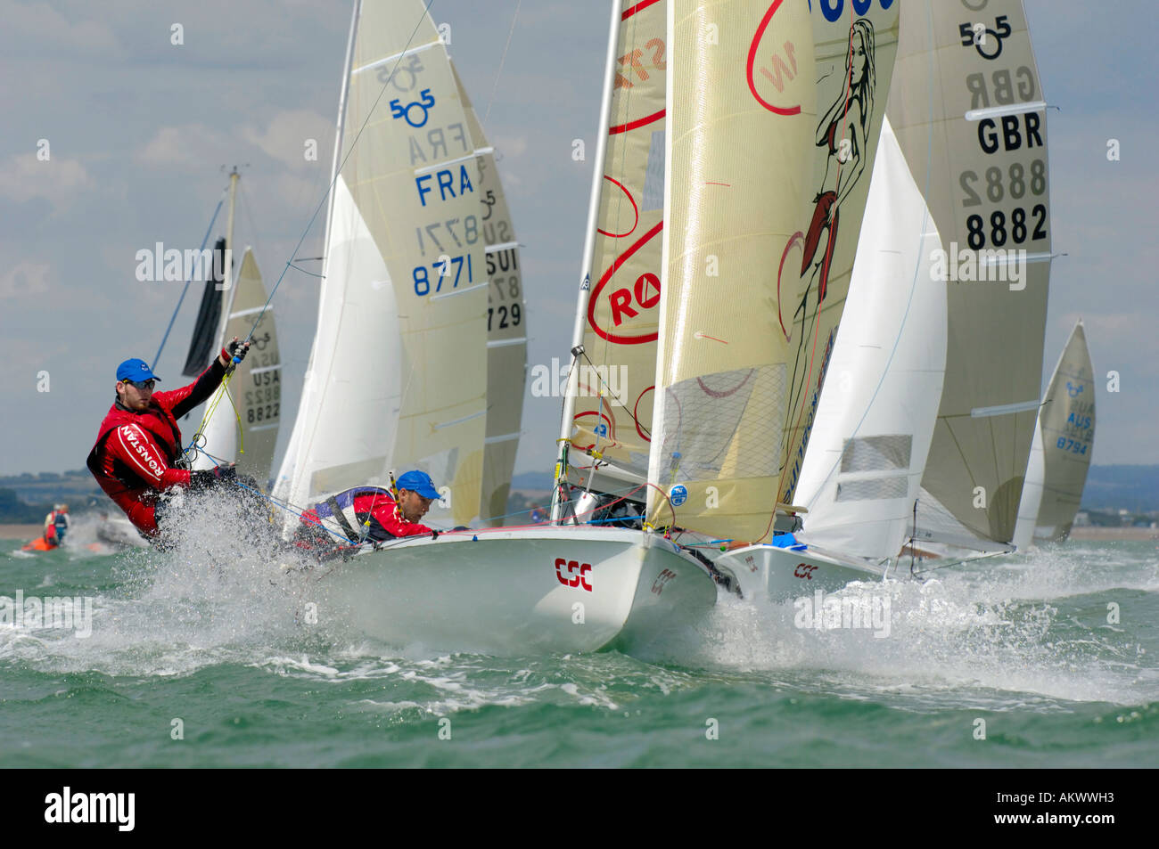 505 sailing dinghy hi-res stock photography and images - Alamy