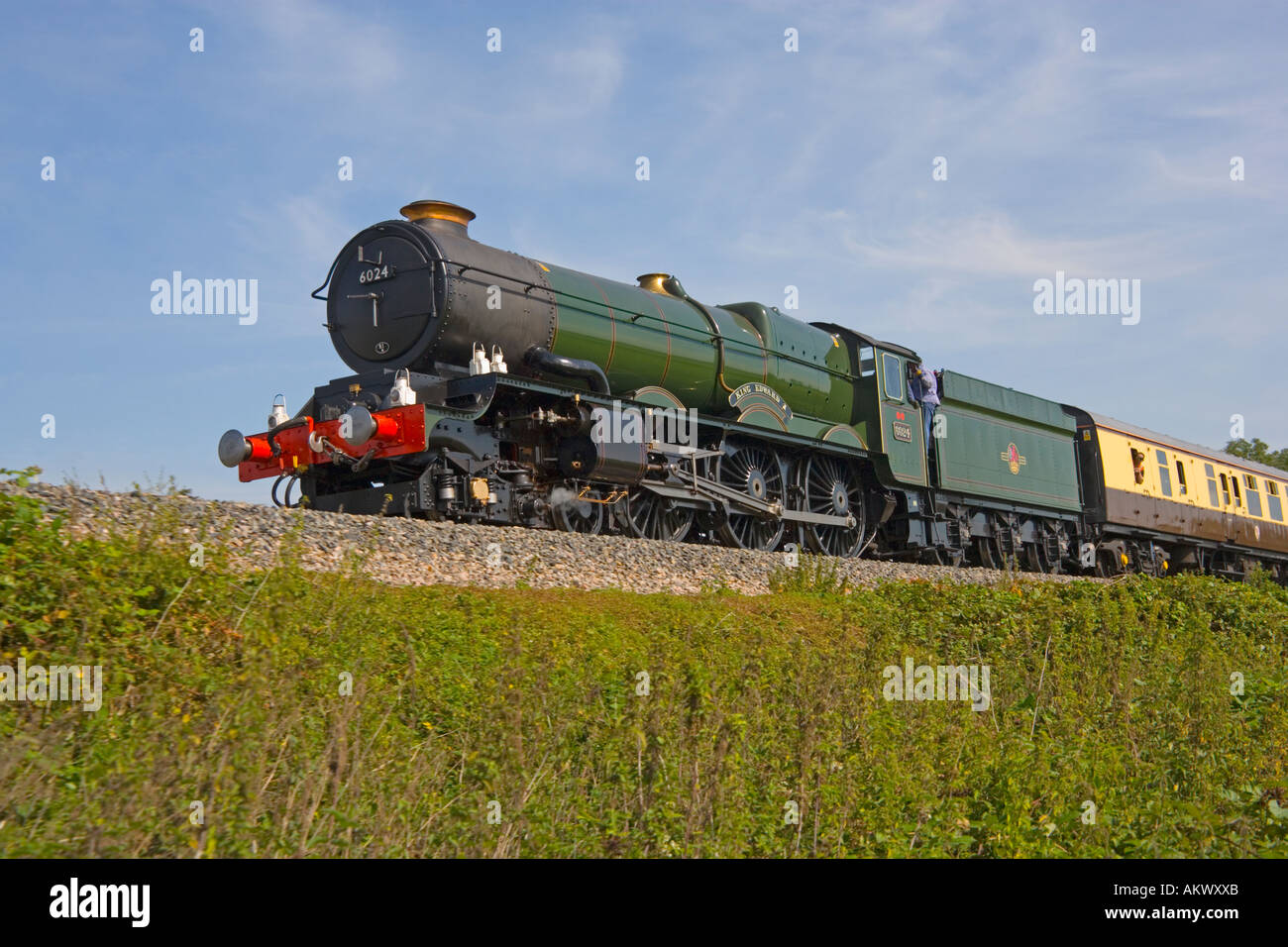 6024 king edward steam locomotive hi-res stock photography and images ...