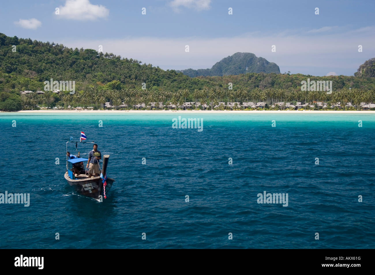 Thailand, Phi Phi Don Island, Loh Bakao beach Stock Photo - Alamy