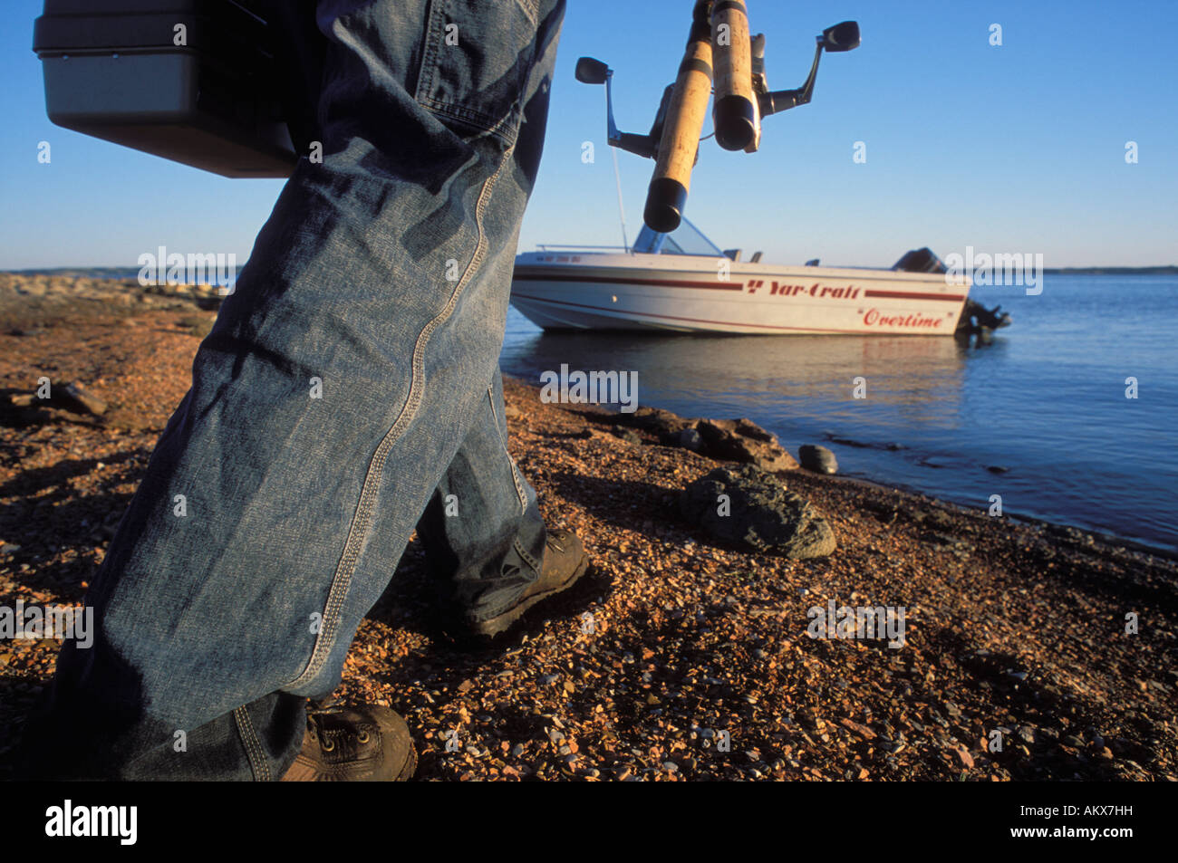 Fisherman in boat fishing hi-res stock photography and images - Alamy