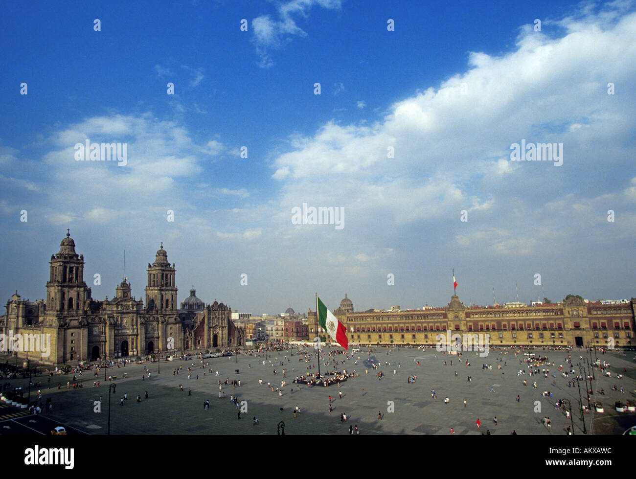 Zocalo mexico city hi-res stock photography and images - Alamy