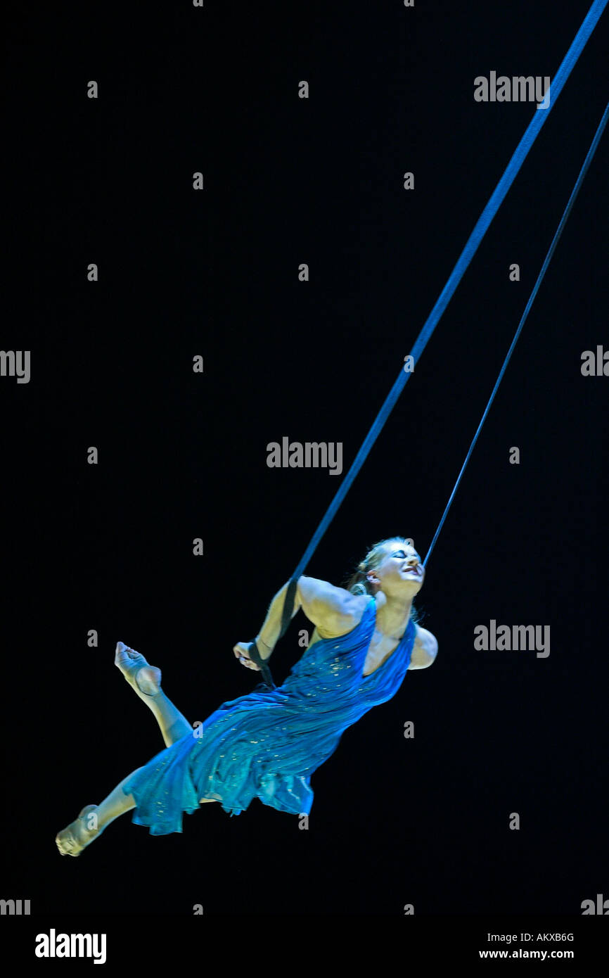 Premiere in Europe of the new show Delirium of cirque du soleil at 13.th of September 2007 in Rotterdam, Netherlands Stock Photo