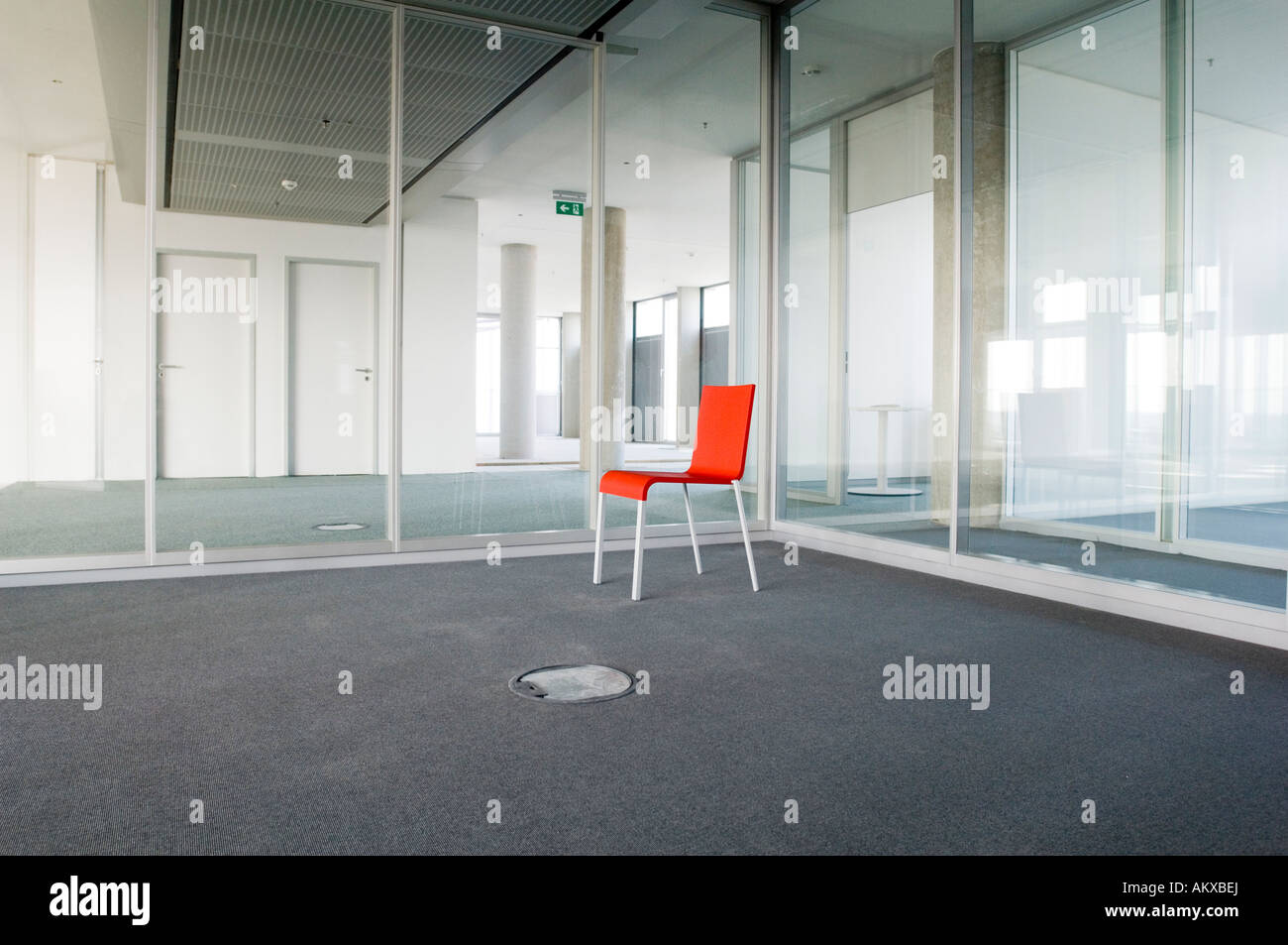 Office Interiors Red Chair Stock Photos Office Interiors