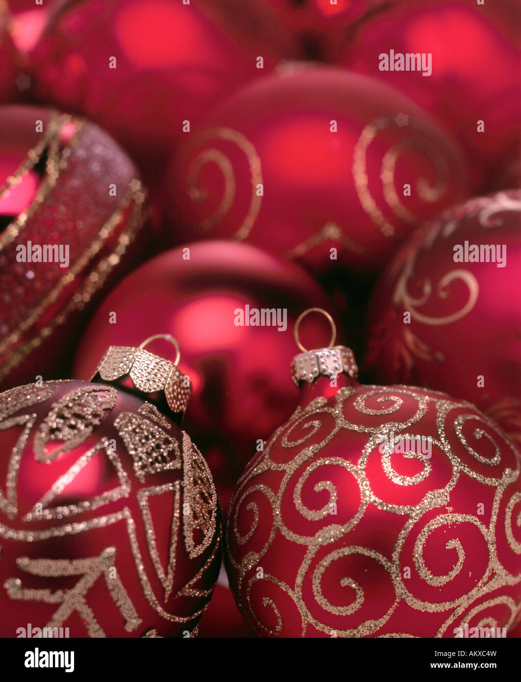 Christmas tree ball ornament Stock Photo Alamy