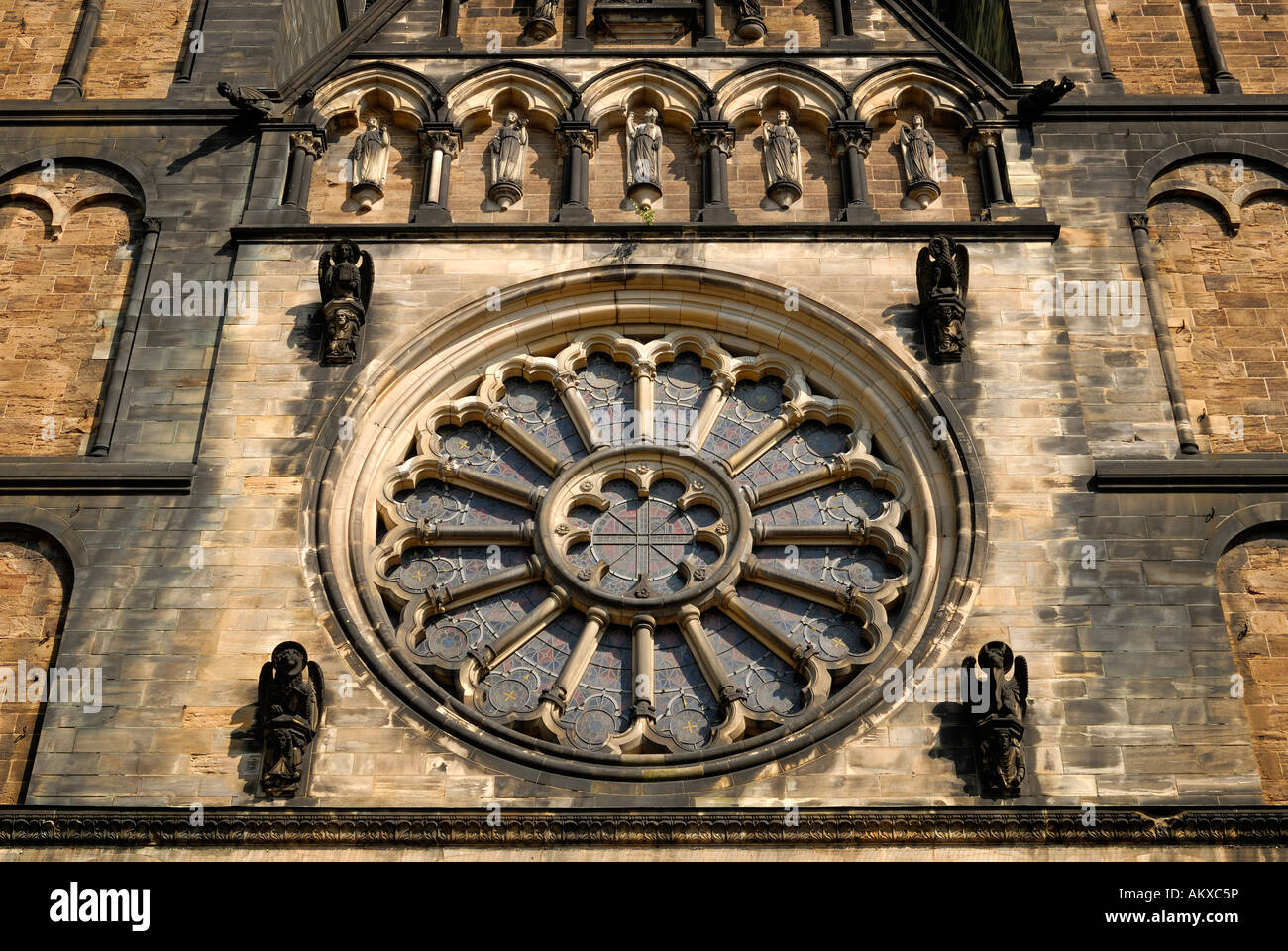 A detail view from the cathedral to bremen - Bremen, Germany, Europe. Stock Photo