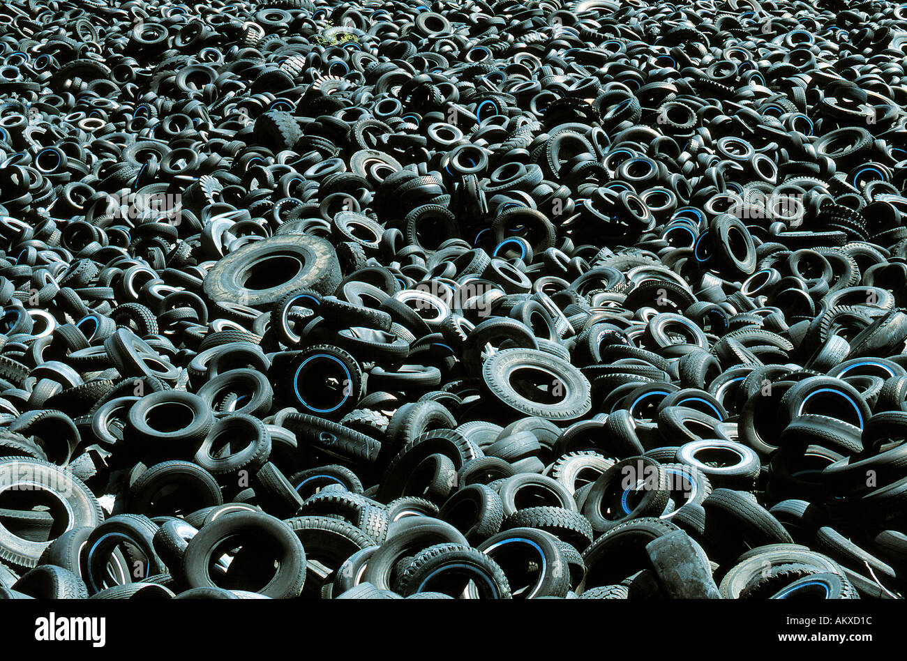 Tire Graveyard, Pennsylvania, USA Stock Photo Alamy