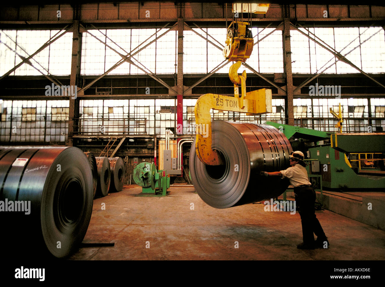 Steel fabrication plant hires stock photography and images Alamy