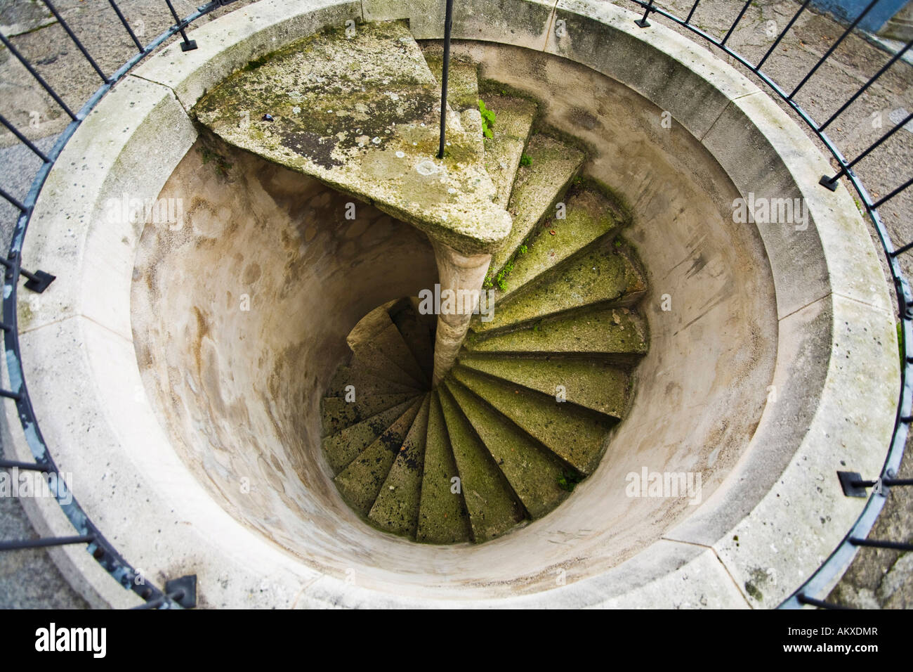 Circular staircase Stock Photo