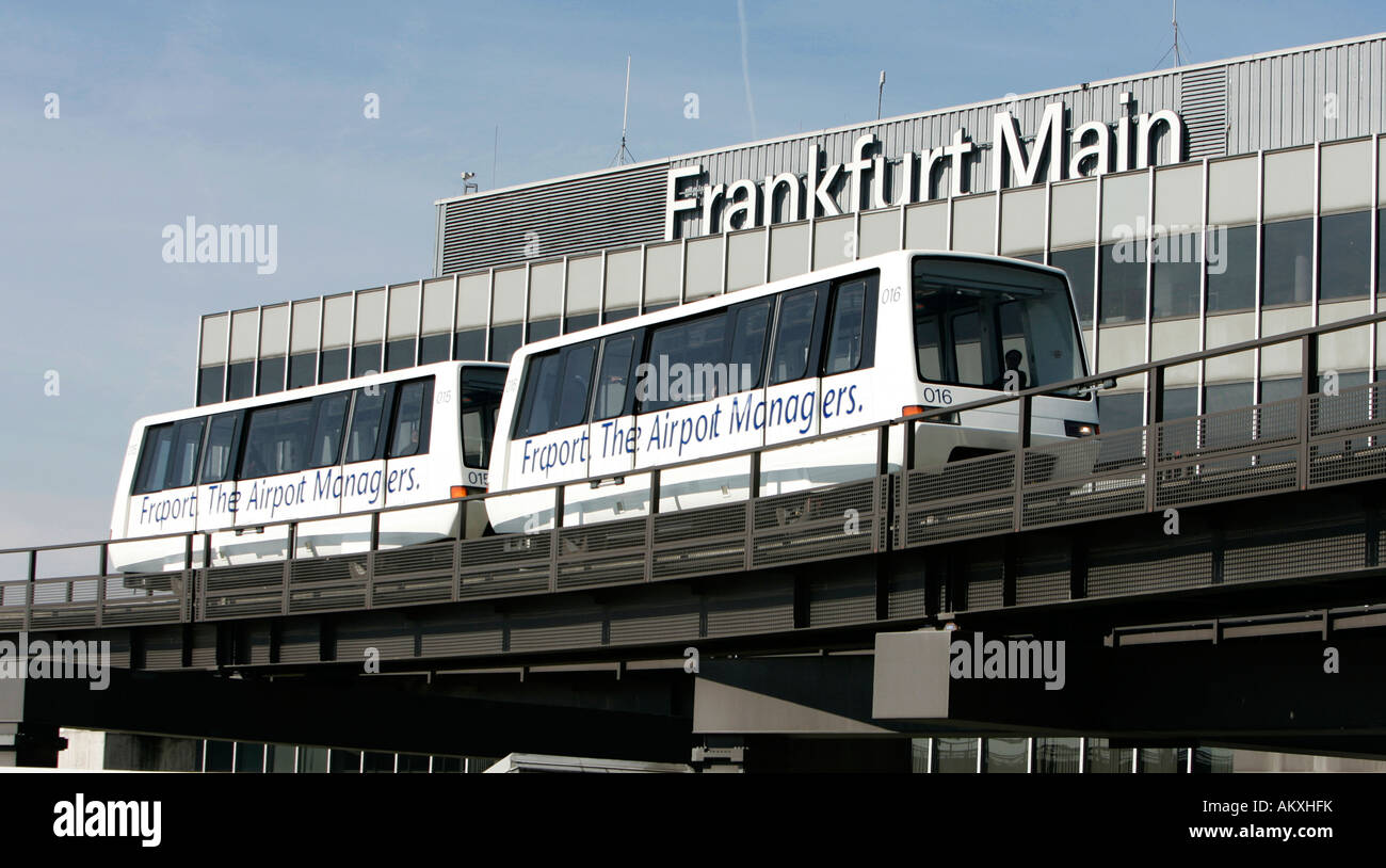 Frankfurt airport train hi-res stock photography and images - Alamy