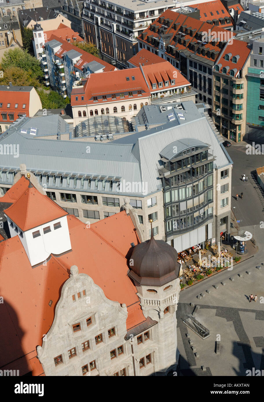 Neues Rathaus New Town Hall And Bauwens House Burgplatz Leipzig