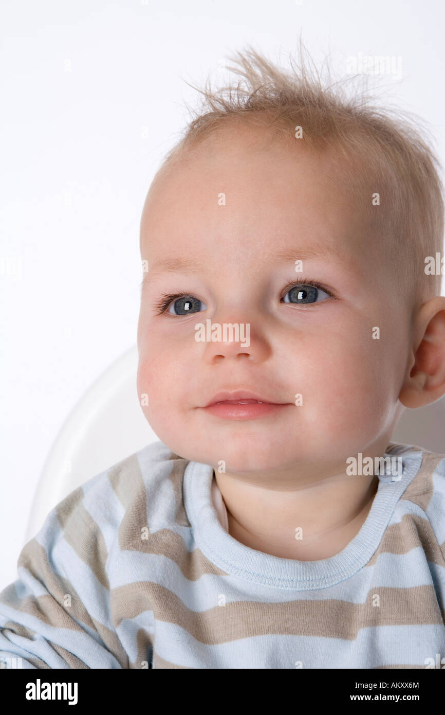 Portrait of a baby boy Stock Photo - Alamy