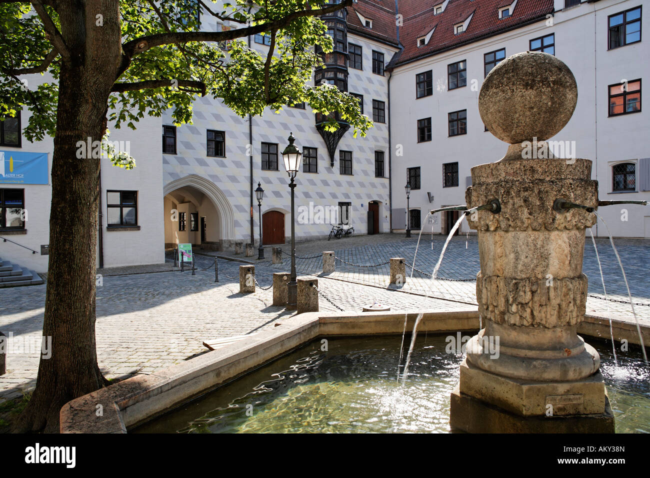 Alter Hof, Munich, Bavaria, Germany Stock Photo - Alamy