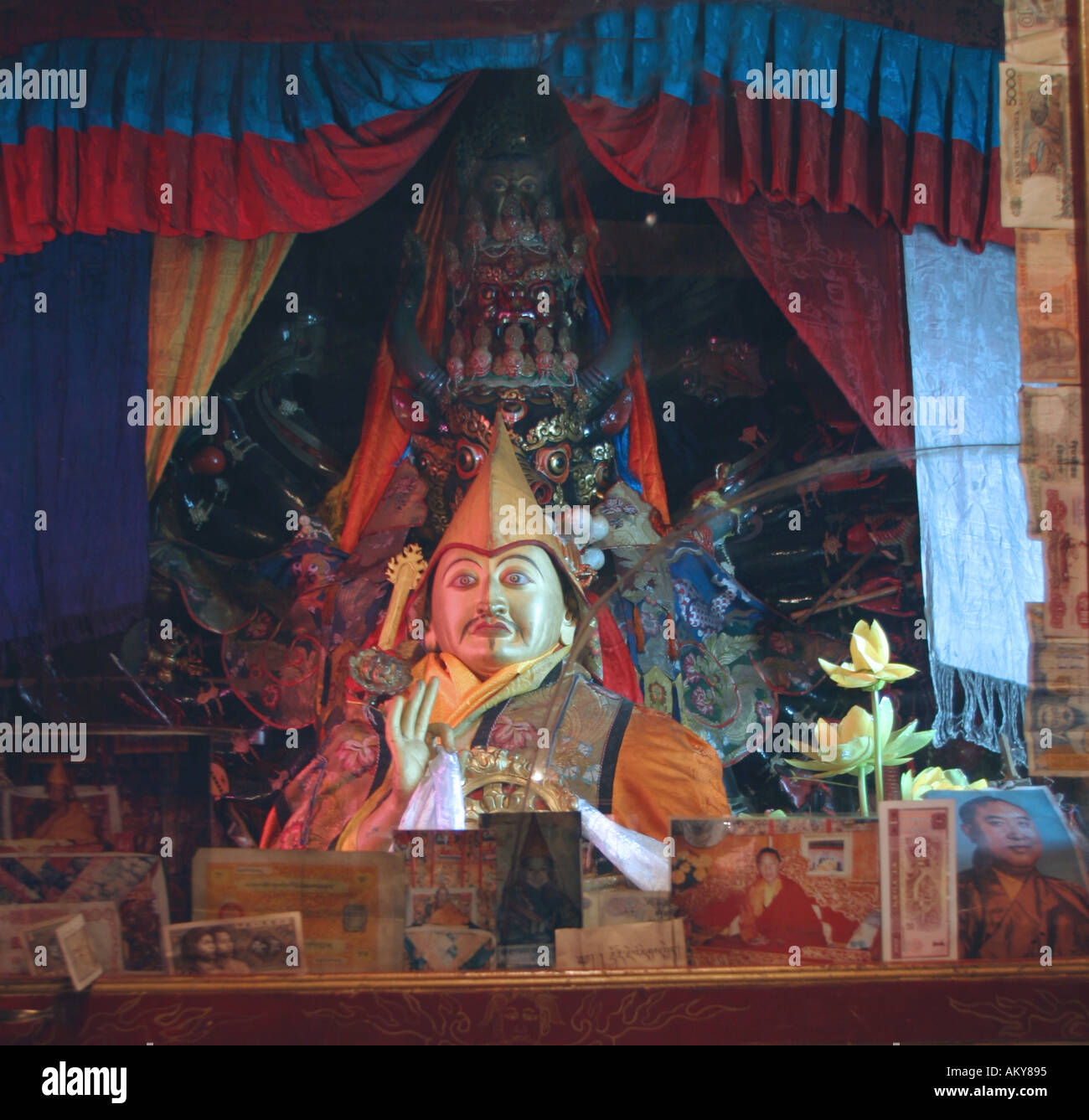 detail Drepung Monastery Lhasa Tibet Stock Photo - Alamy