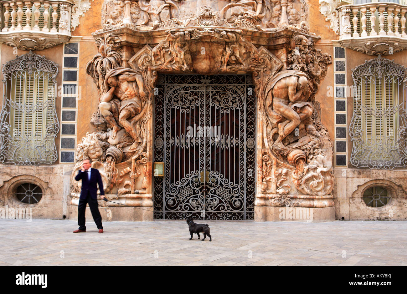 Spain, Valencia, Palace of the Marquis de Dos Aguas, ceramics museum