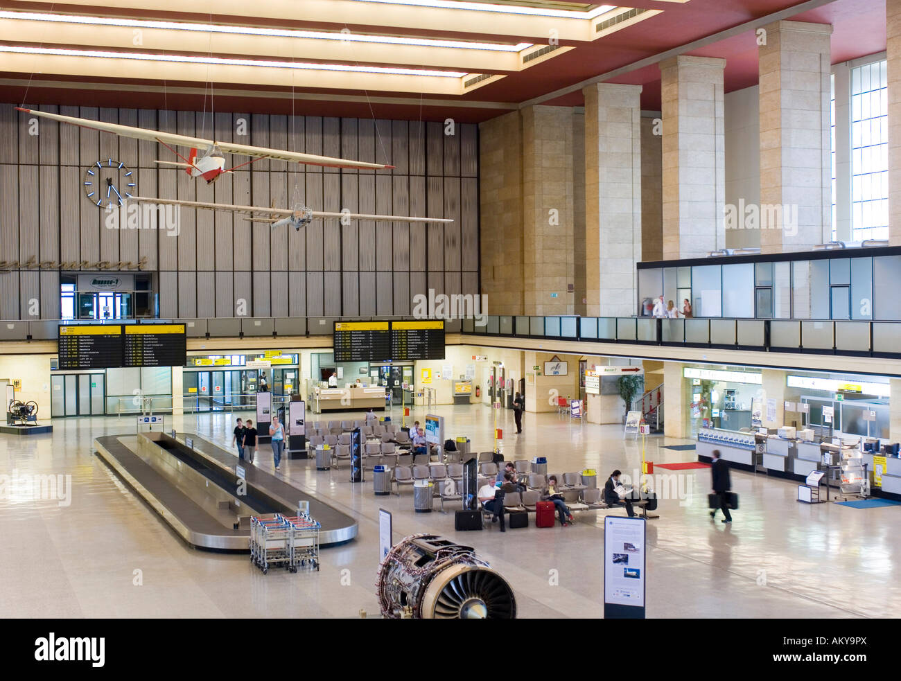 Airport Tempelhof, Berlin, Germany Stock Photo Alamy