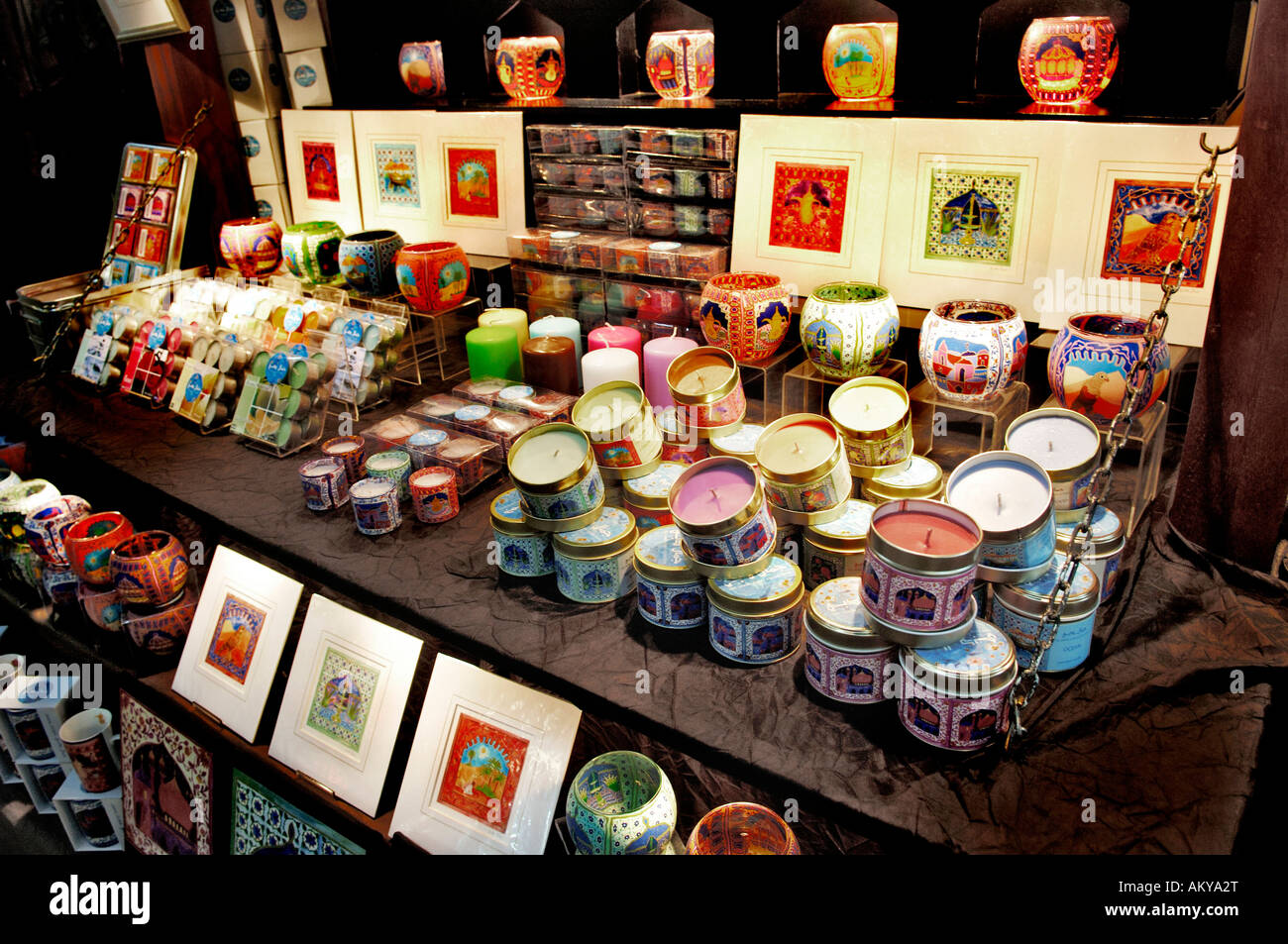 Candles, Dubai, United Arab Emirates Stock Photo Alamy